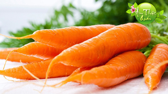 Củ cà rốt - Một trong Những thức ăn có tác dụng giải độc