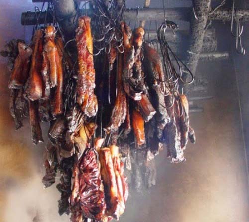 Thịt lợn hun khói Hà Giang