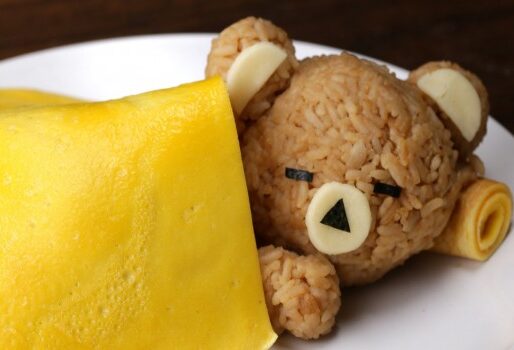 Mách bạn món cơm "gấu con đắp chăn trứng rán" vừa ngon vừa dễ thương