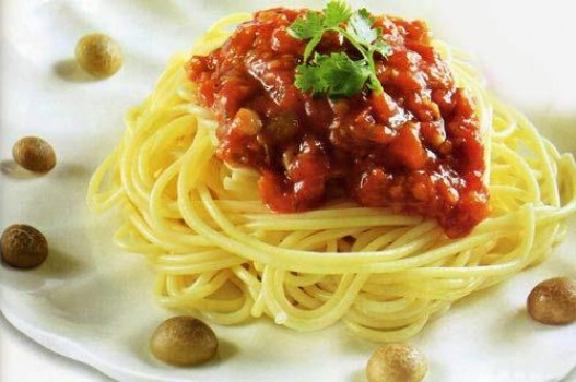 Spaghetti nấm